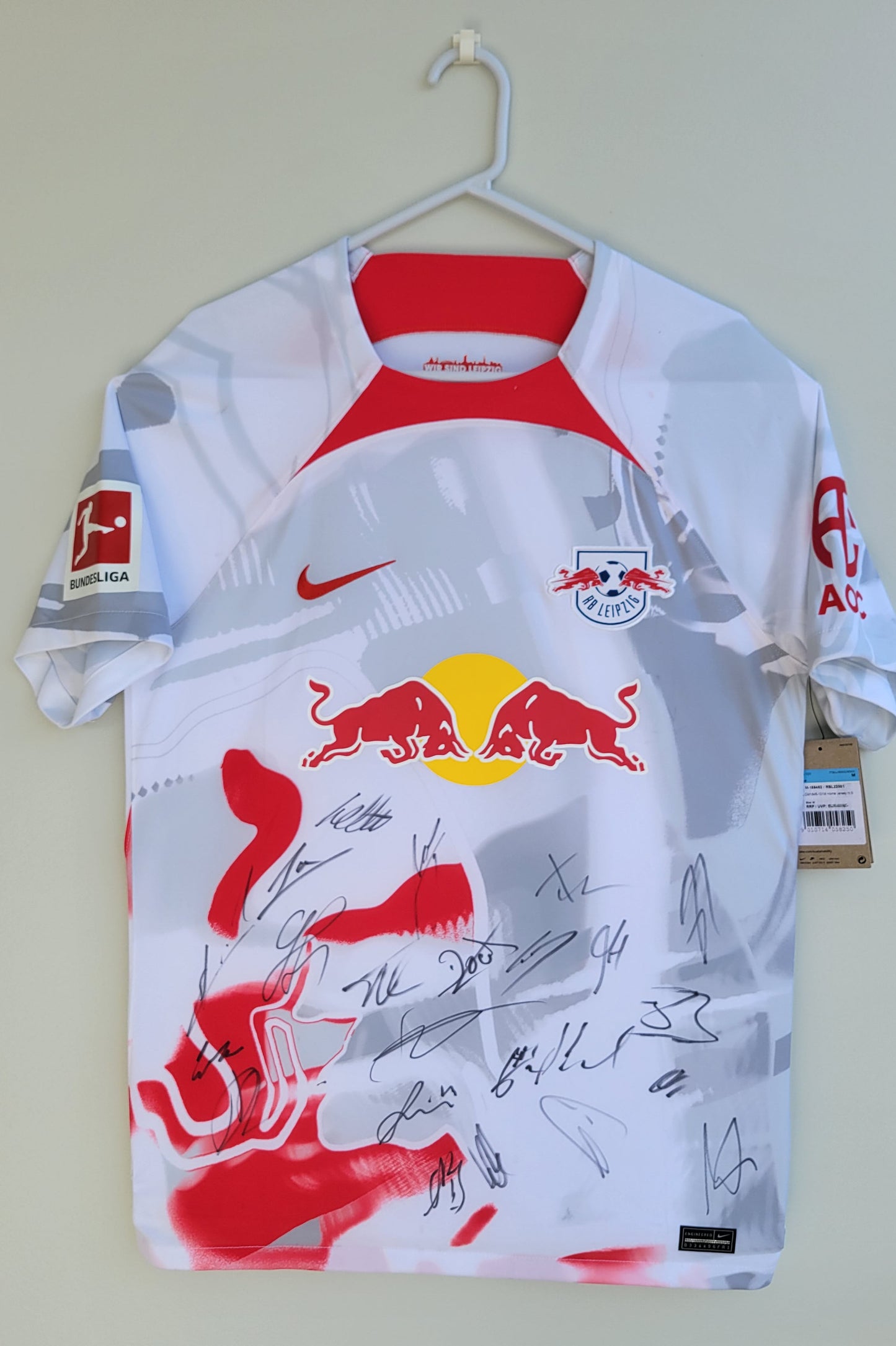 Leipzig 2023-24 Signed Shirt & NFT Display Package