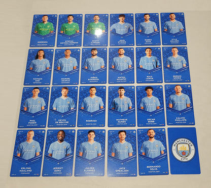 Man City 2023-24 Signed Shirt & NFT Display Package