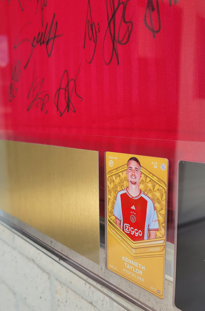 Ajax 2023-24 Signed Shirt & NFT Display Package