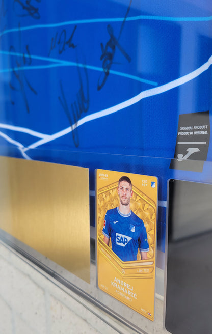 Hoffenheim 2023-24 Signed Shirt & NFT Display Package