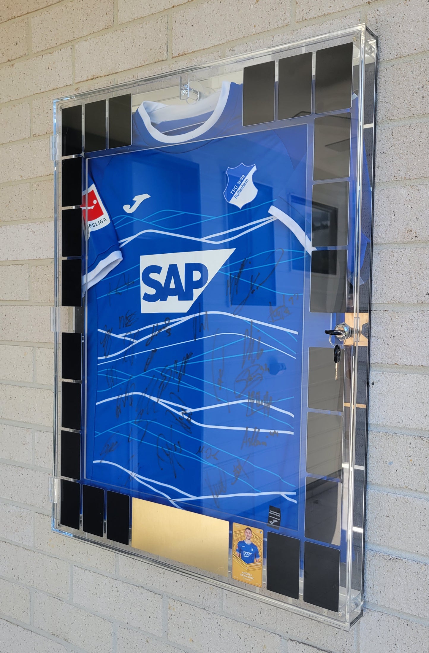 Hoffenheim 2023-24 Signed Shirt & NFT Display Package