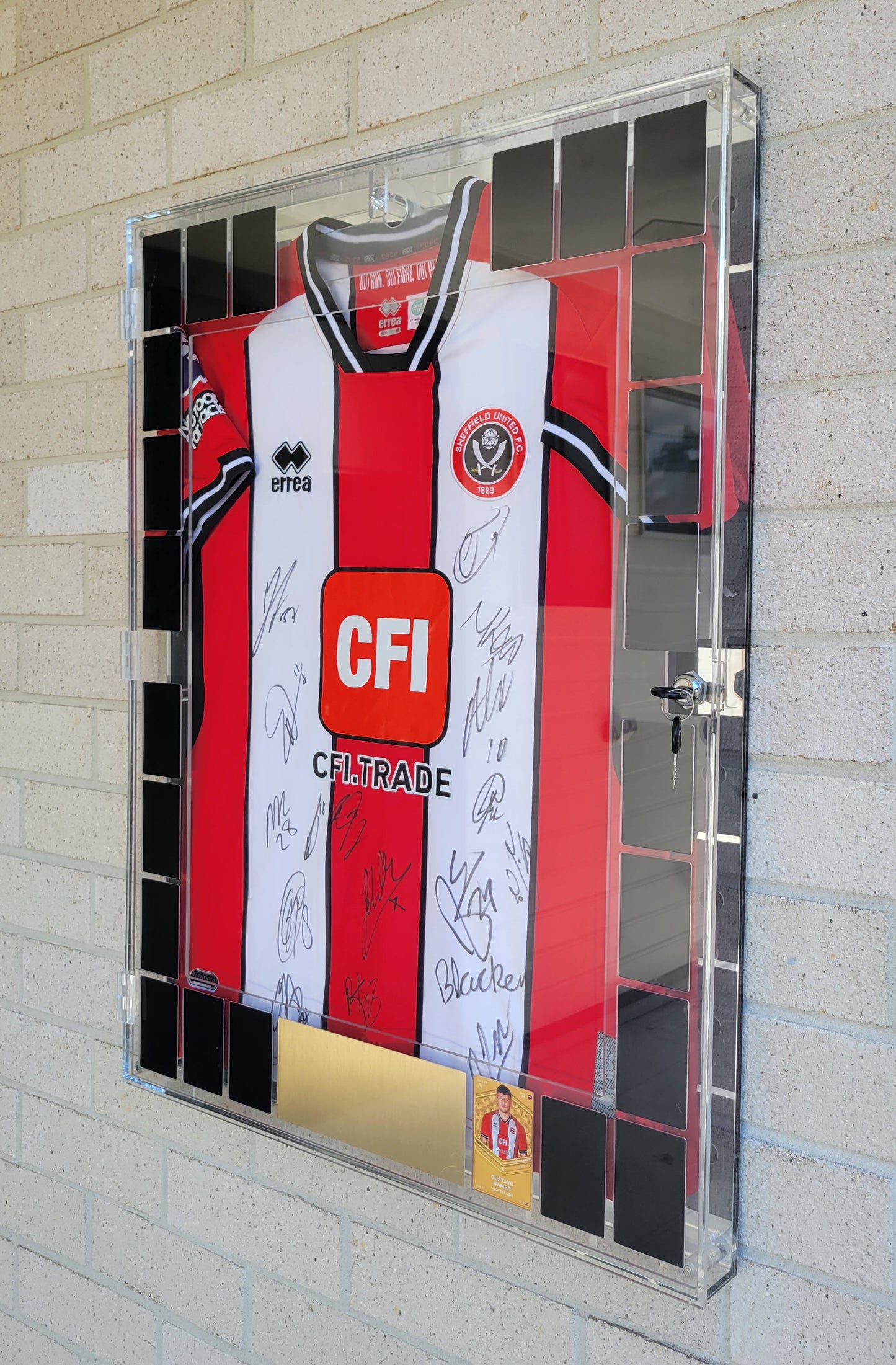 Sheffield United 2023-24 Signed Shirt & NFT Display Package